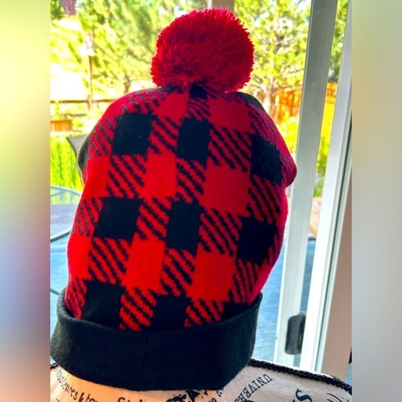 D03.4 Holiday Time Women's Holiday Beanie Hat Oh Deer! Reindeer - Picture 3 of 5